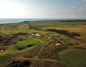 Royal Porthcawl 9th 10th And 5th Aerial